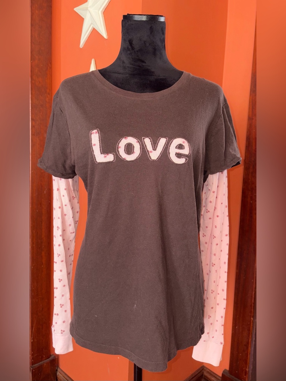 Old Navy Y2K double layered style long-sleeve
